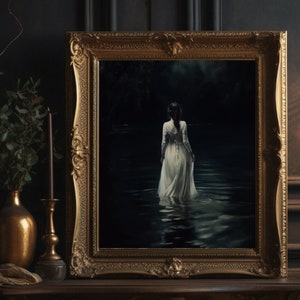 Dark Academia | Vintage Gothic Eule | Gothic Viktorianisch | Dunkle Kunst Digitaler Download | Dark Cottagecore | Druckbare Kunst | Bildende Kunst|LIL005