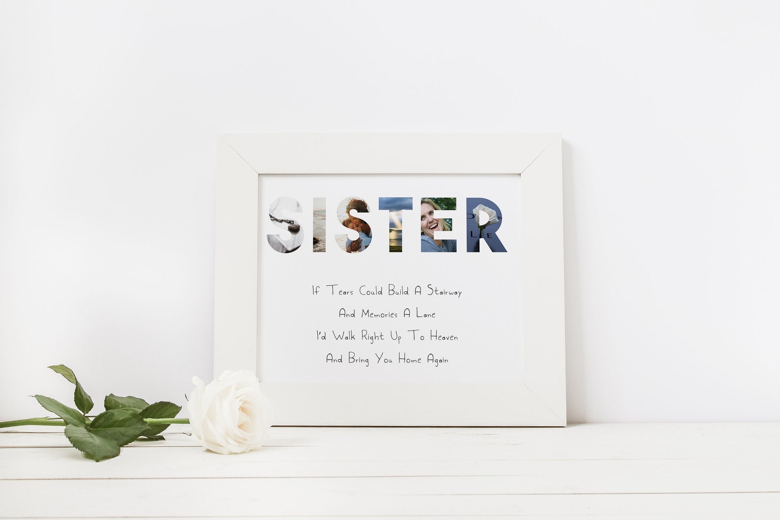 Sister memorial loss of sister sister funeral loss of Etsy