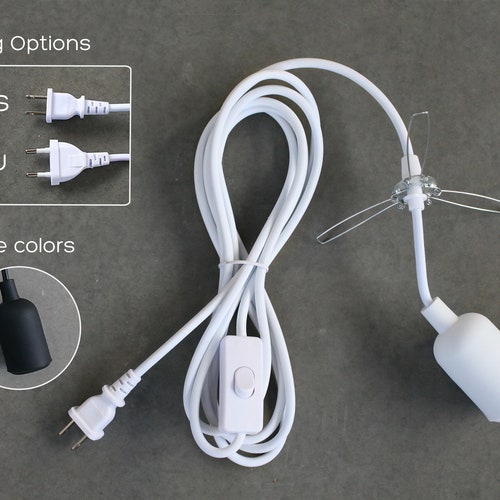 Plug in Pendant Light Kit Light Cord Pendant Lamp Kit Swag Etsy