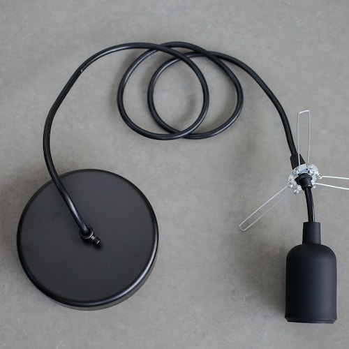 Pendant Lamp Kit Hardwired Light Kit Hanging Lamp Cord Etsy