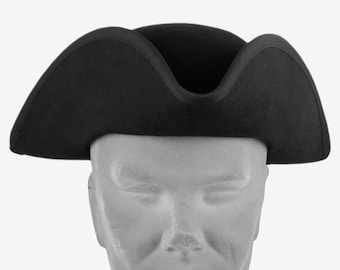 Handmade Venetian Hat | Classic Tricorn