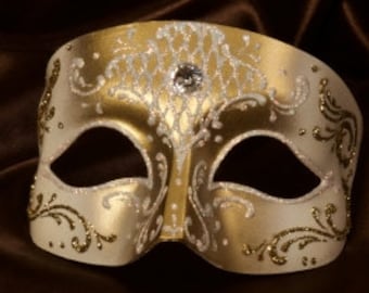 Venetian Mask Gold Eye Mask