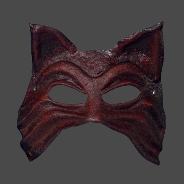 Masque en Cuir | Chat en cuir