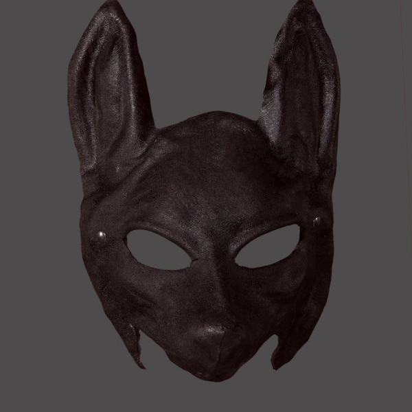 Masque en Cuir | Renard en cuir