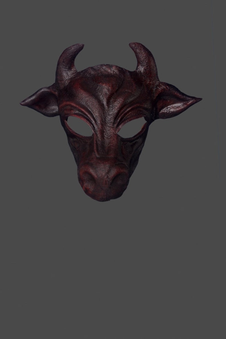 Leather Mask Leather Cow image 1