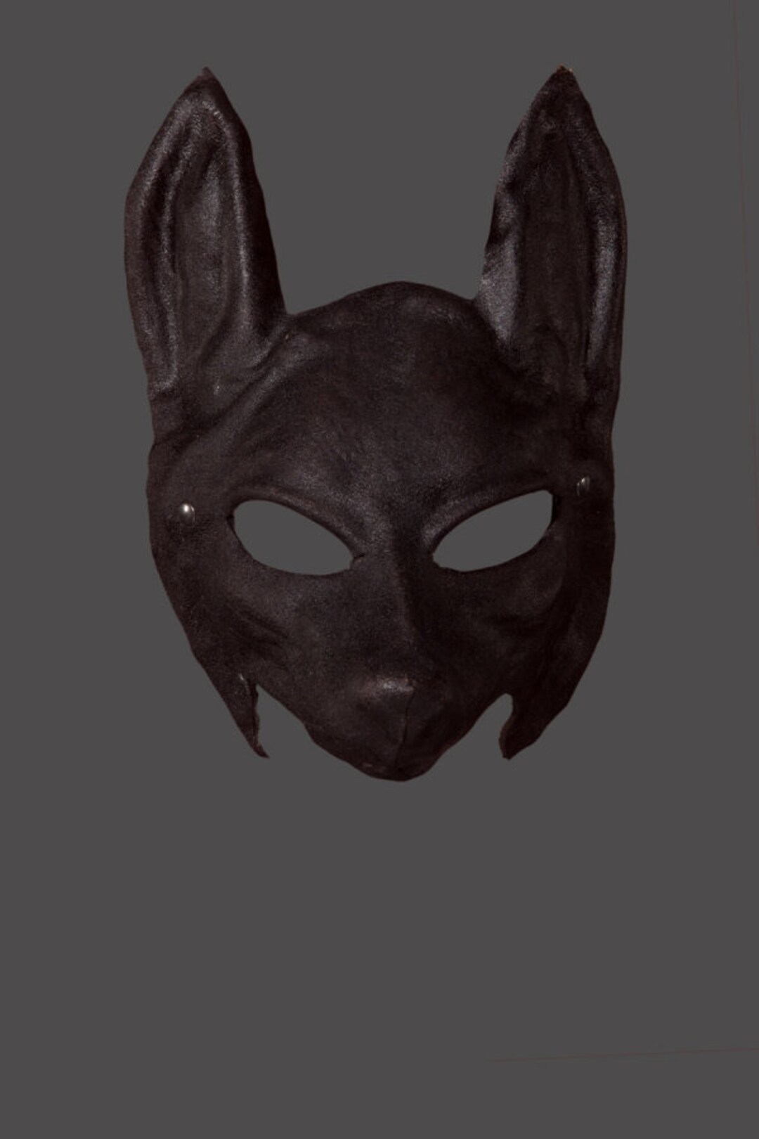 Leather Mask Leather Fox - Etsy