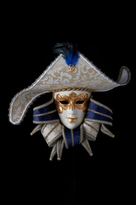 Italy! Venetian Mask Alea Jolly Made In Venice