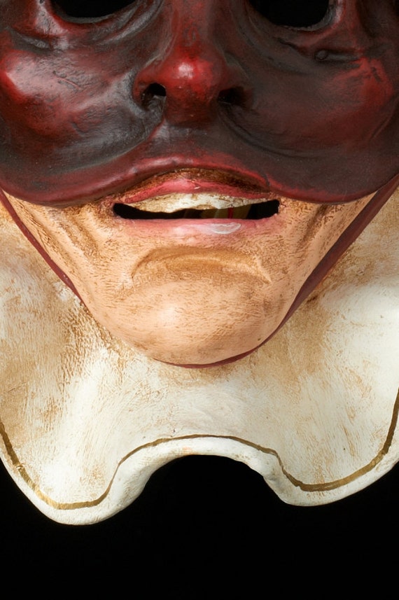 Máscara veneciana, arlequín aphrodítē, máscara original -  España