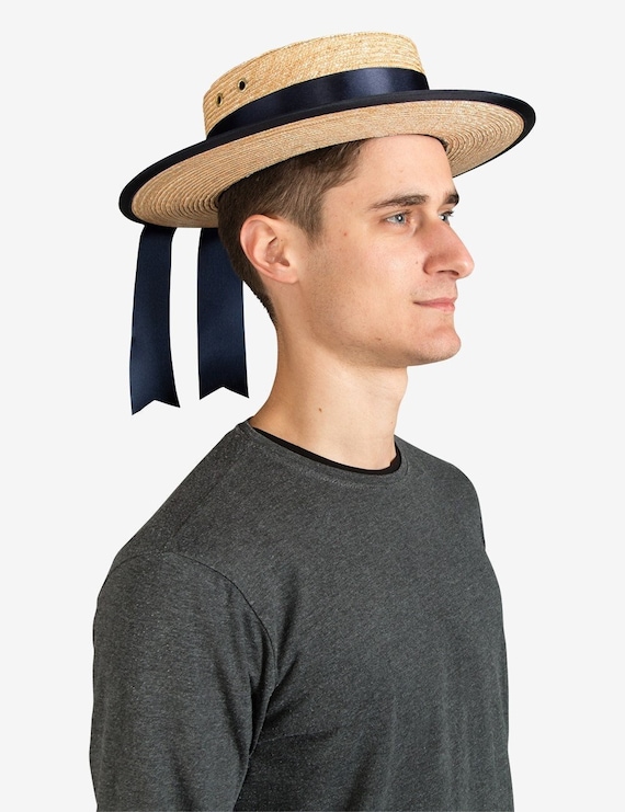 recluta Casi aguja de sombreros artesanales venecianos Gondolero Azul Unisex - Etsy España