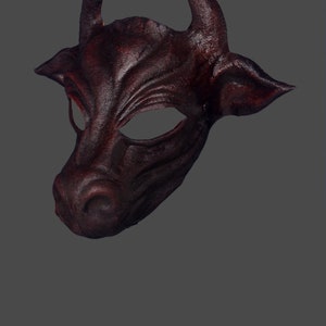 Leather Mask Leather Cow image 2
