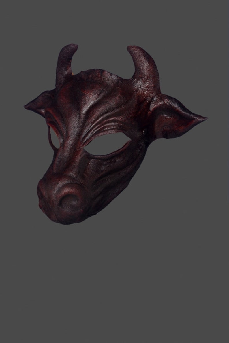 Leather Mask Leather Cow image 2