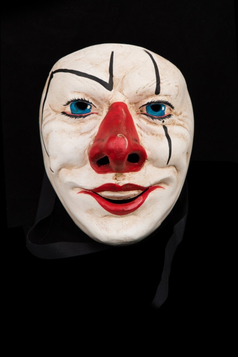 Mask Clown Face Etsy