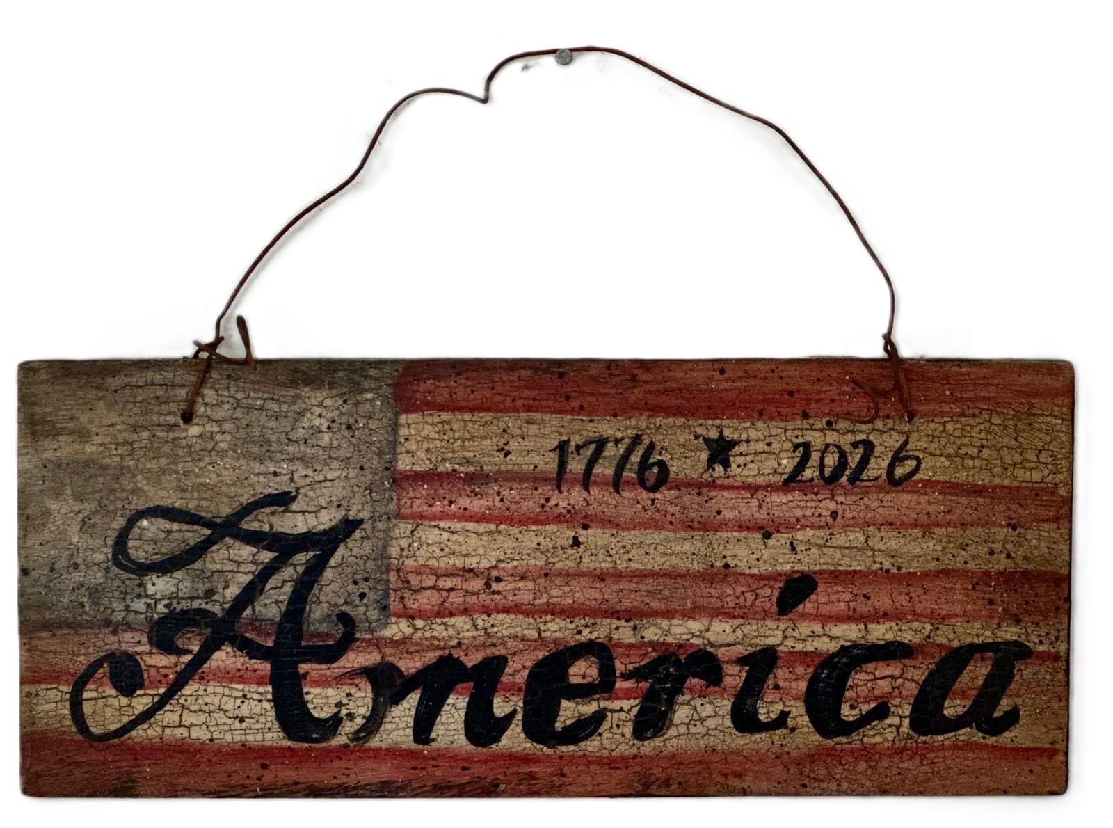 Primitive Americana Wooden Sign - Etsy