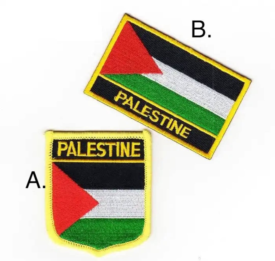 Palestine Ironon Patch Palestine Embroidered Patch Free Palestine