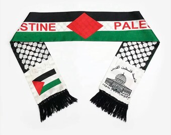 50 Palestine KEFFIYEH flag scarf,Aqsa-Gaza-Jerusalem Neck Fashion Arabian NEW 