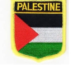Palestine iron-on patch | Palestine embroidered patch | Free Palestine | Palestine patch | Palestine solidarity