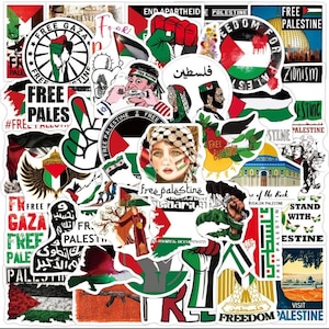 FREE PALESTINE assorted sticker packs | All proceeds donated to Palestine | Palestine solidarity |