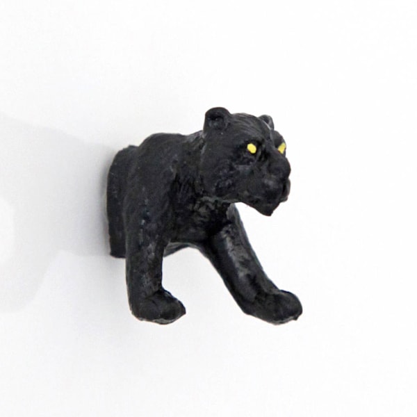 Mini-Magnet "Kleiner schwarzer Panther"