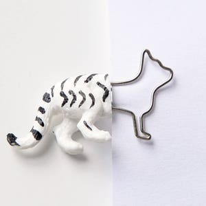 Bookmark Little white tiger afbeelding 6