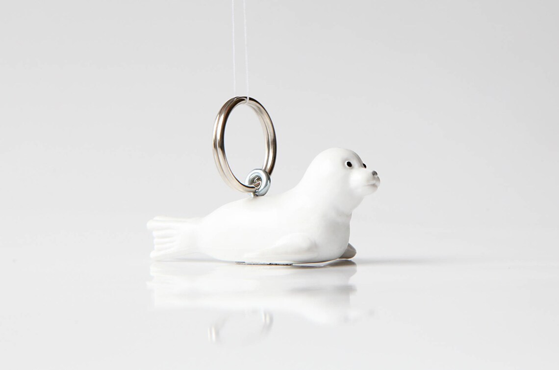 Keychain little Seal Etsy