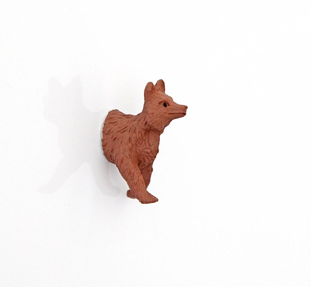 Fridge Magnet fox - Etsy