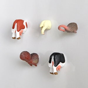 Fridge Magnet Set "Little farm animals #2"