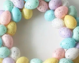 Easter egg Spring wreath/spring door/Easter decoration/gift for her/spring door decorations/Easter egg wreaths/Easter decorations