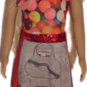 children's 2 piece gumball machine bubble gum Halloween party costume