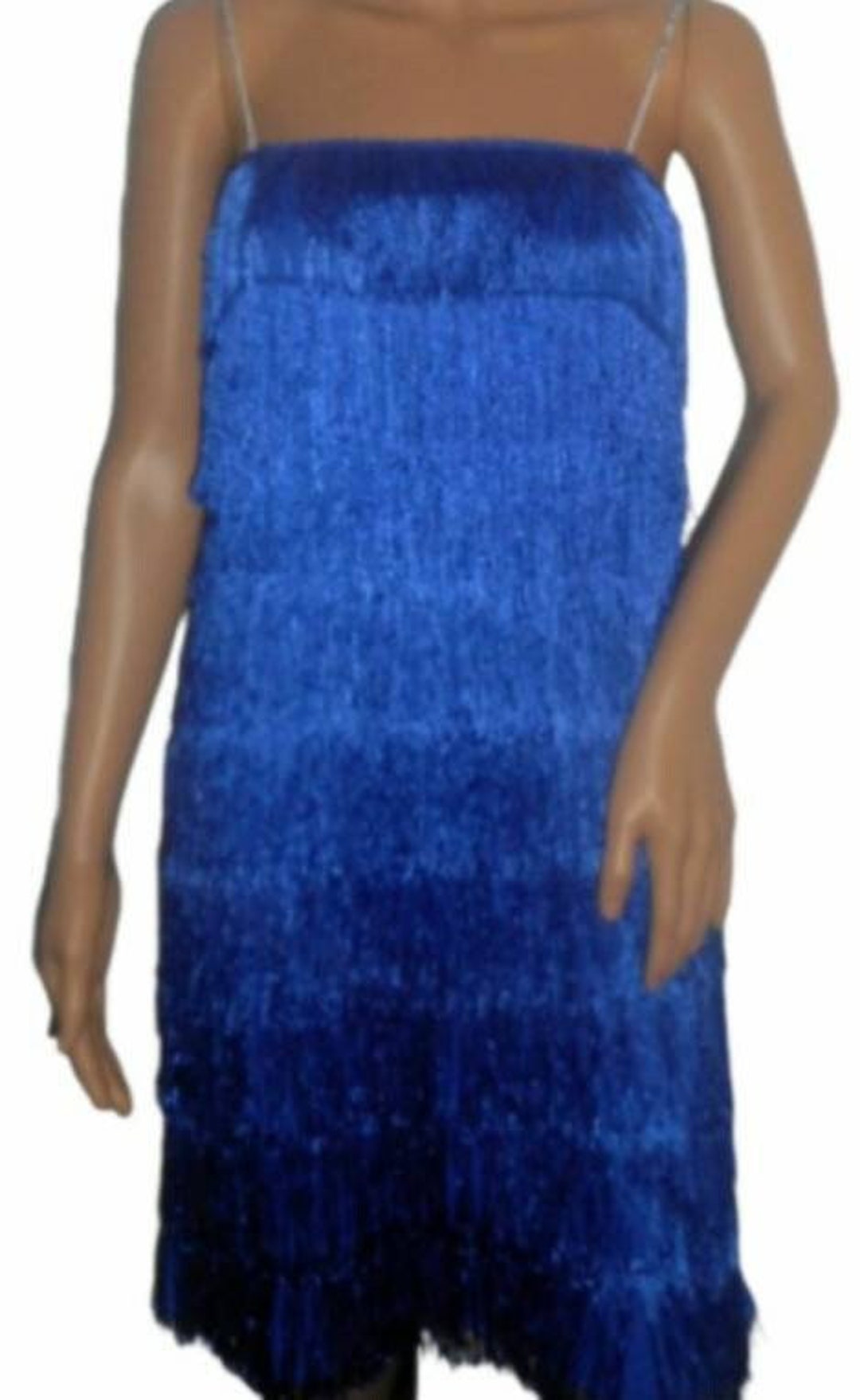 Adult Small / Medium Stretch Fabric Blue 1920's Theme Etsy