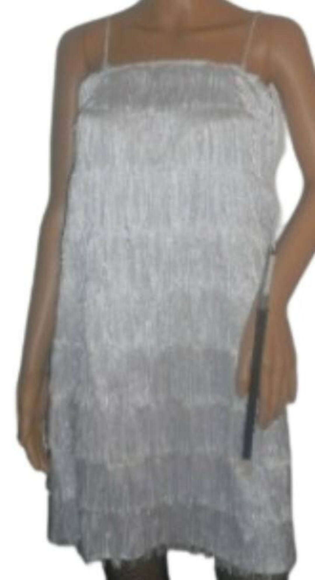 Adult Small / Medium Stretch Fabric White 1920's Theme Party Event