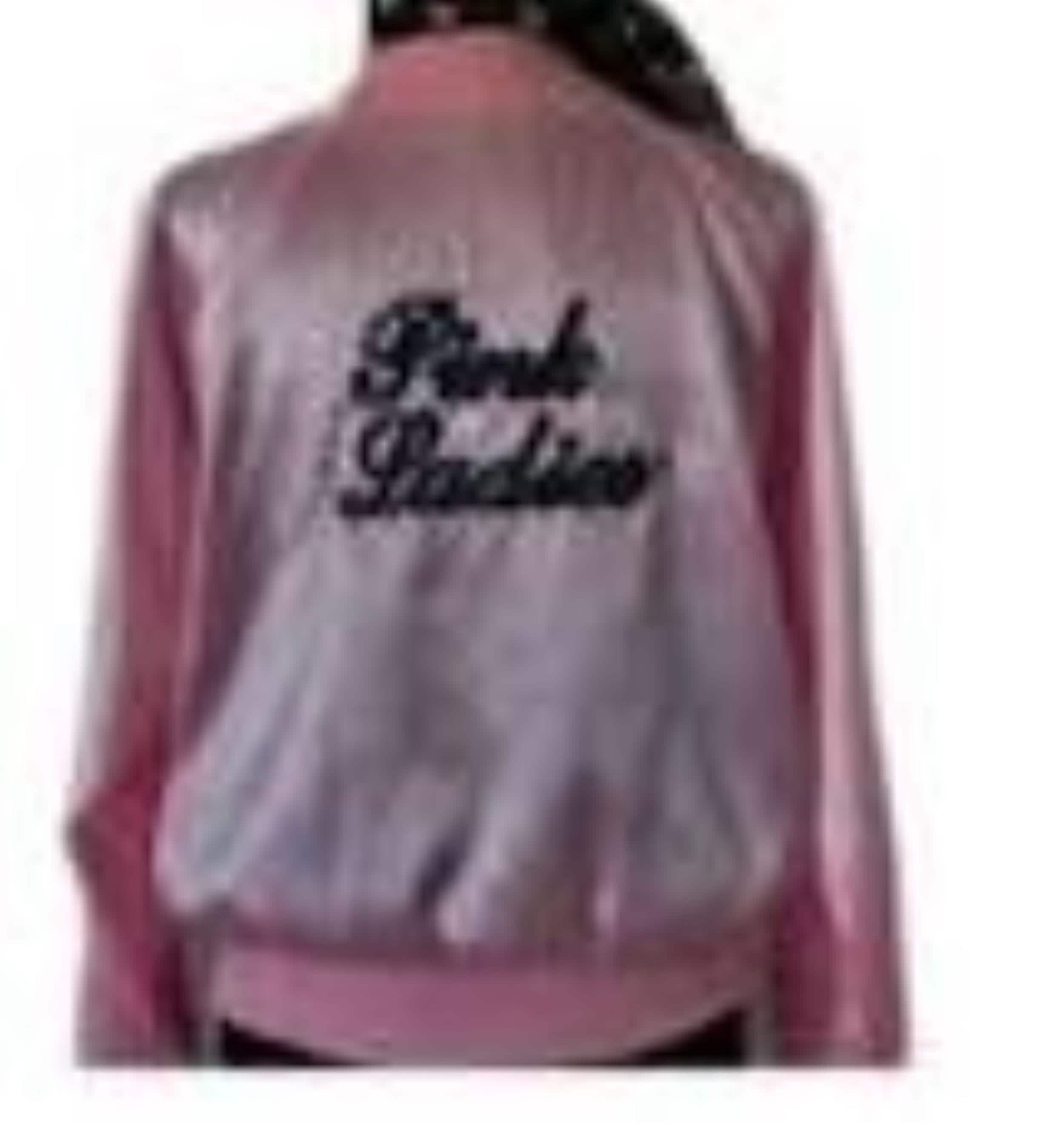 knee length dresses for ladies Grease Girls Pink Ladies Jacket