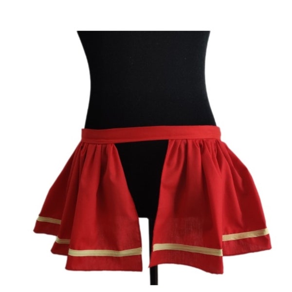 moon drop sundrop inspired look moondrop Comic-Con cosplay costume panel skirt for 32"- 50" waist tie is 60"