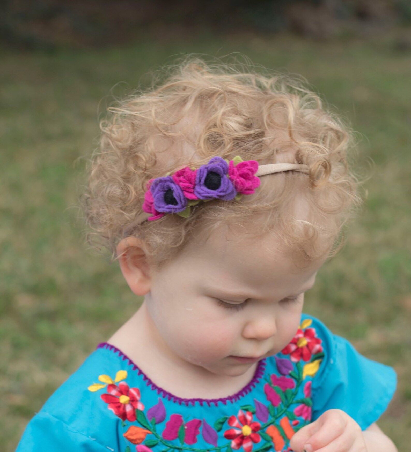 Baby flower crown headband Clearance