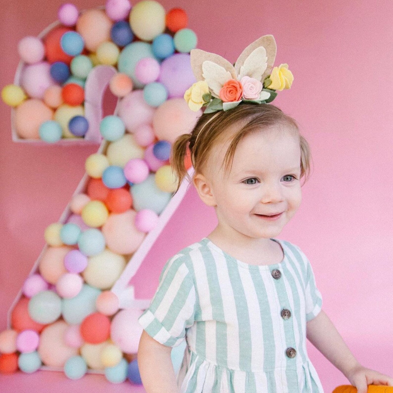 Bunny Headband Some Bunny is One Felt Rabbit Headband Etsy