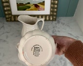 Set of 3 Royal Crownford Ironstone quot Wheat quot Pitcher