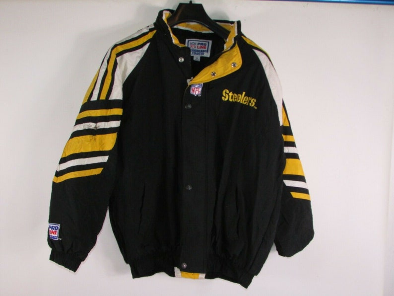Vtg 1990s 90s pro line starter Jacket Pittsburgh steelers NFL | Etsy