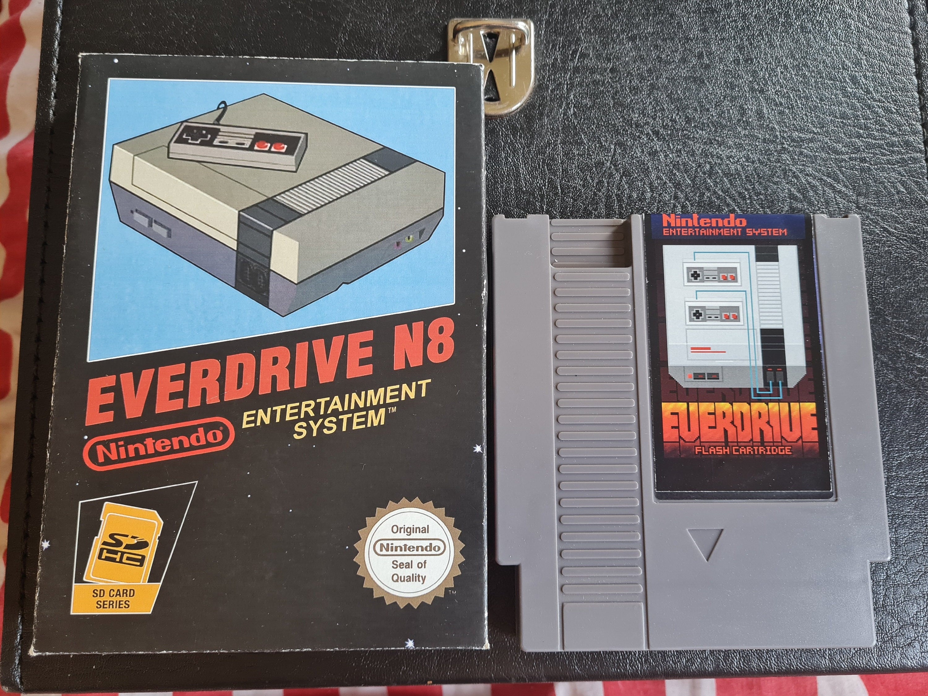 Nes N8 Everdrive Flash Cart With Box Case Etsy