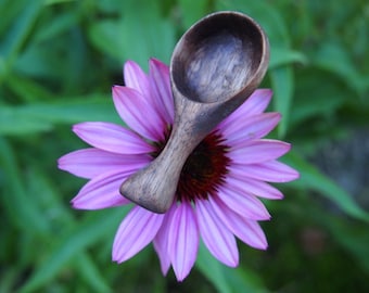 Thumb Spoon / Spice spoon style #5 / wooden spoons / small spoon/ hand carved spoons