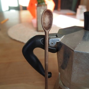 Coffee stirring spoon / walnut / stirring spoon style #1 / kombucha stir