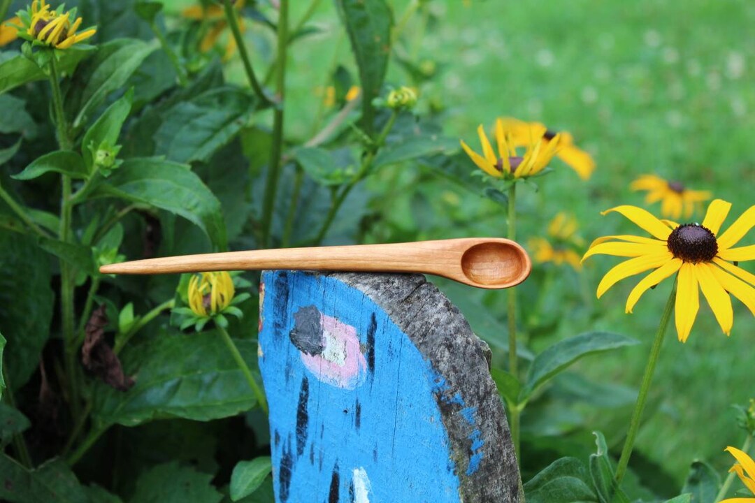 Hand Made Spoon / Spice Spoon Style 11 / Peapod Spoon Etsy