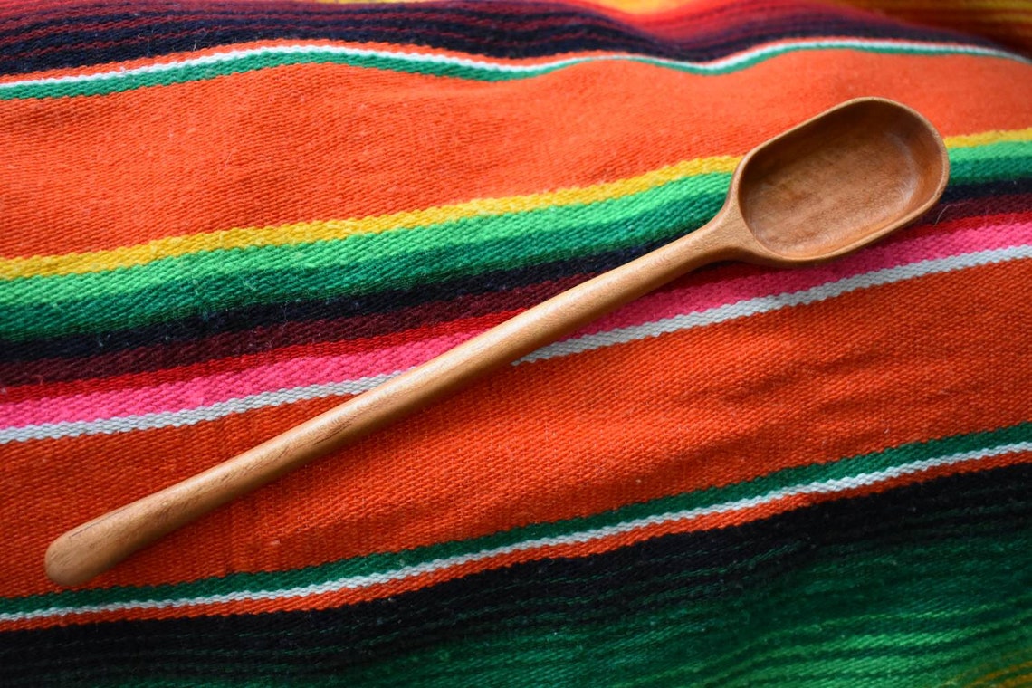 Long Handled 1 Tablespoon Spoon/ Wooden Tablespoon Etsy