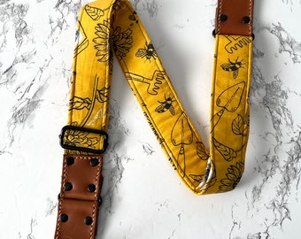 Yellow Summer Time- Ukulele Strap