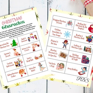 Christmas Word Scramble Printable Christmas Family Game Printable Christmas Game Holiday Printable Game For Download Holiday Party Game