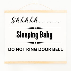 Baby schläft Zeichen Digitaler Download Baby schläft Zeichen Minimalistischer digitaler Download Zeichen Bitte nicht stören druckbare Zeichen schlafendes Baby Zeichen