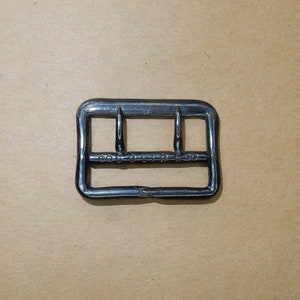 Vintage SOLIDE buckle 1box - 144pcs vest pants back buckle gray