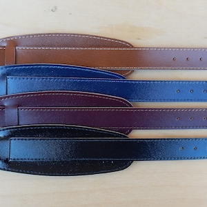 Vintage watch strap 1940s 1950s imitation leather