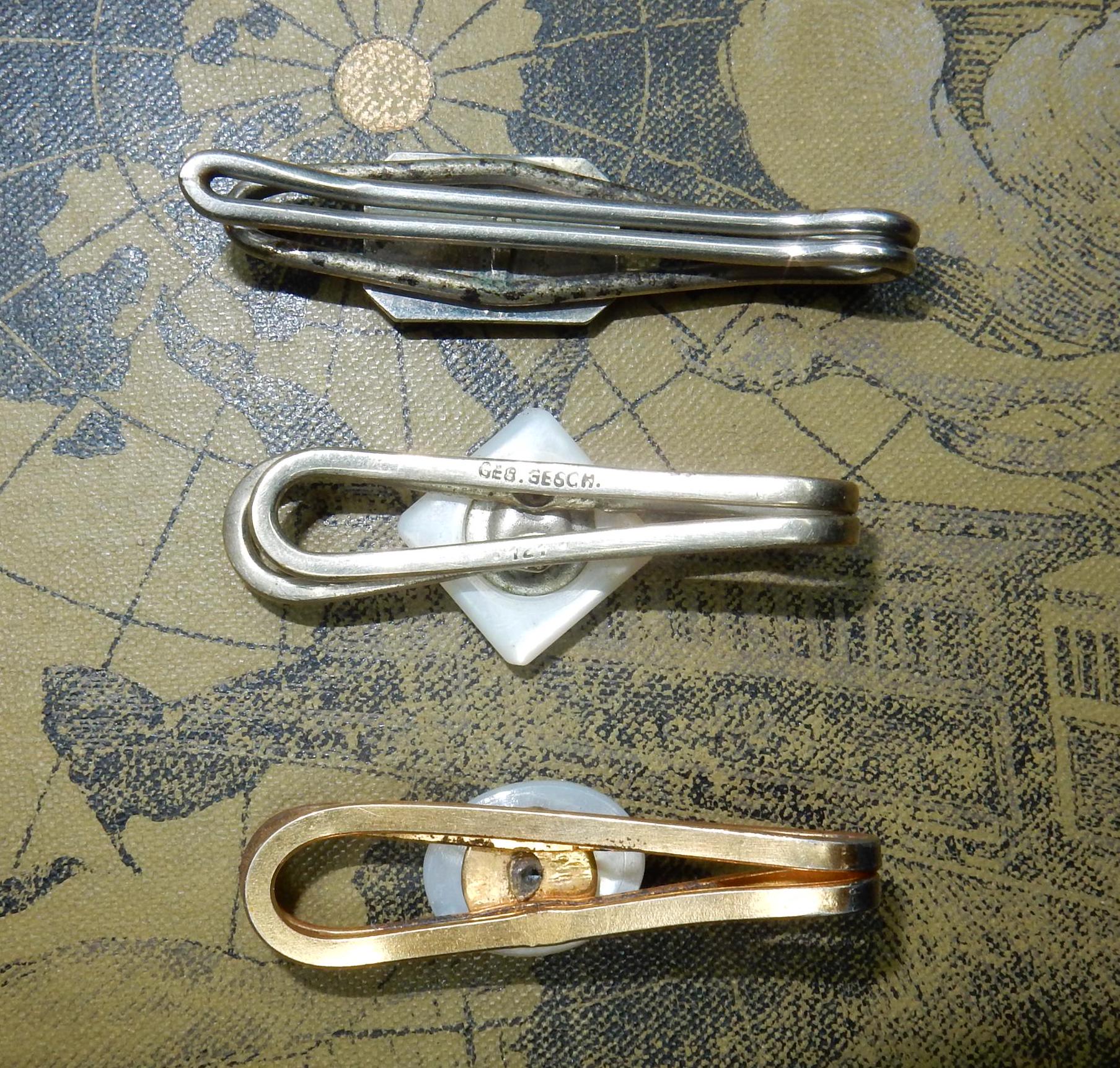 Pince à Cravate Vintage Des Années 1930 - Bijou Fantaisie Ancien, Qualité - Occasion