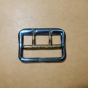Vintage buckle vest pants SOLIDE blue NOS