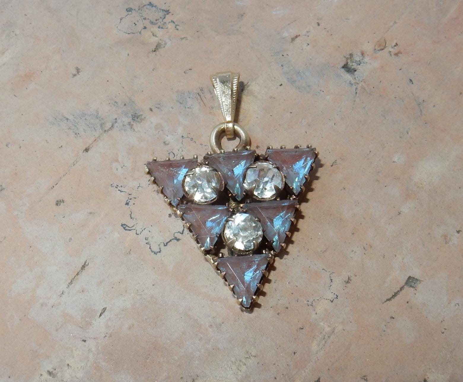【saphiret】アンティークサフィレット　クラスターネックレス サフィレット - Etsy