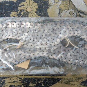 Vintage Masquerade Eye Masks sequins 1930 RARE new old stock Carneval